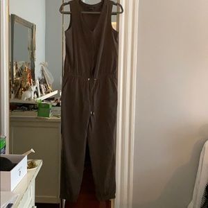 Express olive green jumpsuit